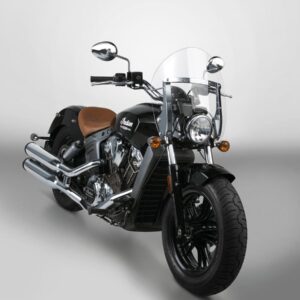 SwitchBlade Shorty Quick Release Windshield Height: 19"