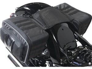 Route 1 Road Trip Saddlebags Black