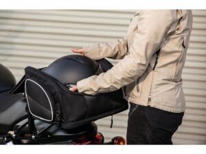 Route 1 Weekender Backrest Rack Bag Black, - Image 3