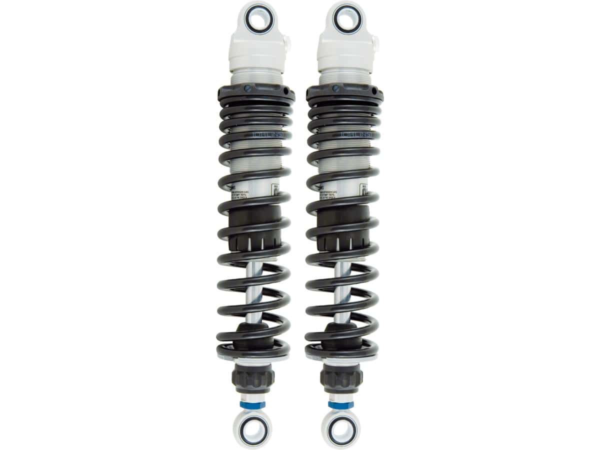 S36dr1l road and track 329mm twin shocks adjustable length +5/-5mm, 90-24 touring, (except 23-24 flhxse, 23-24 fltrxse, 24 flhx, 24 fltrx, 24 fltrxstse) 1 Öhlins