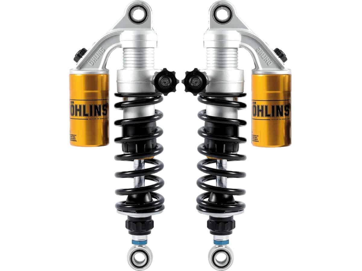 S36pr1c1l road and track 305mm twin shocks adjustable length +10/-0mm, 91-17 dyna 1 Öhlins