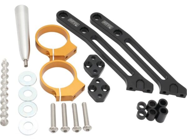 STX 36 Blackline Twin Shock Absorber with Golden Reservoir Length: 310