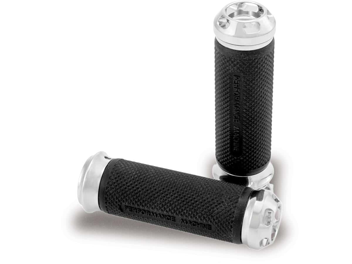 Apex grip chrome 1" throttle cables 1 Performance machine