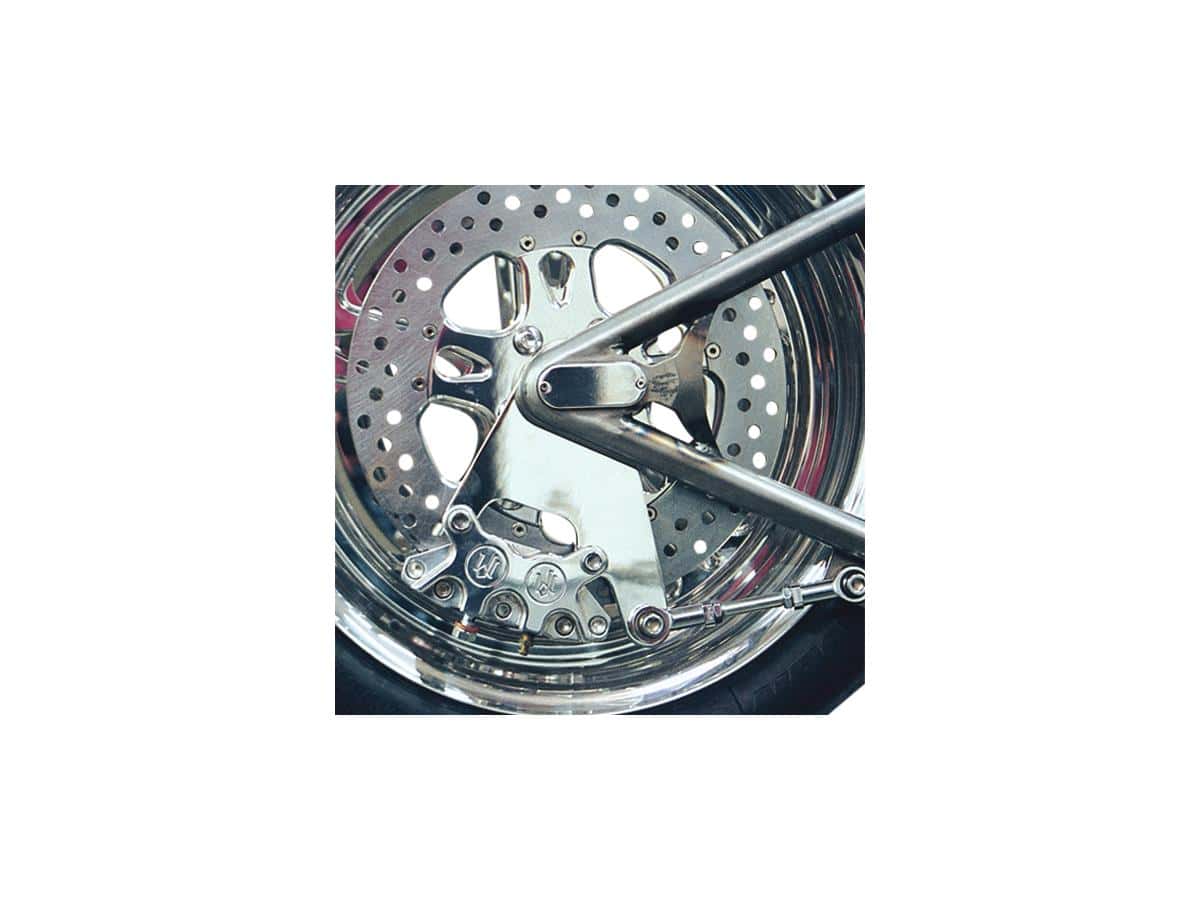 Classic 4-piston rear brake caliper, 73-83 fl shovel, 73-83 fx shovel 1 Performance machine