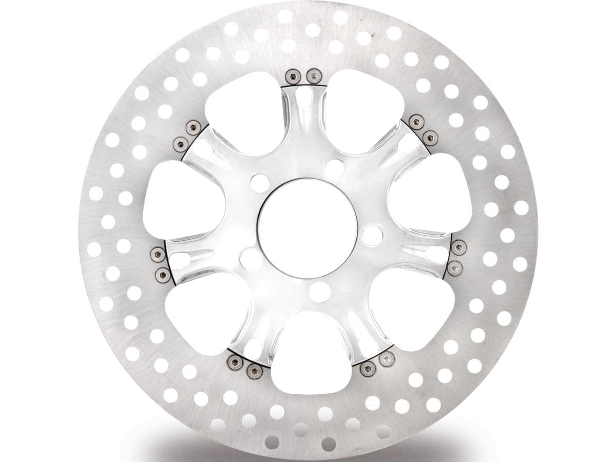 Virtue brake rotor chrome 11,8" rear, 08-24 touring 1 Performance machine