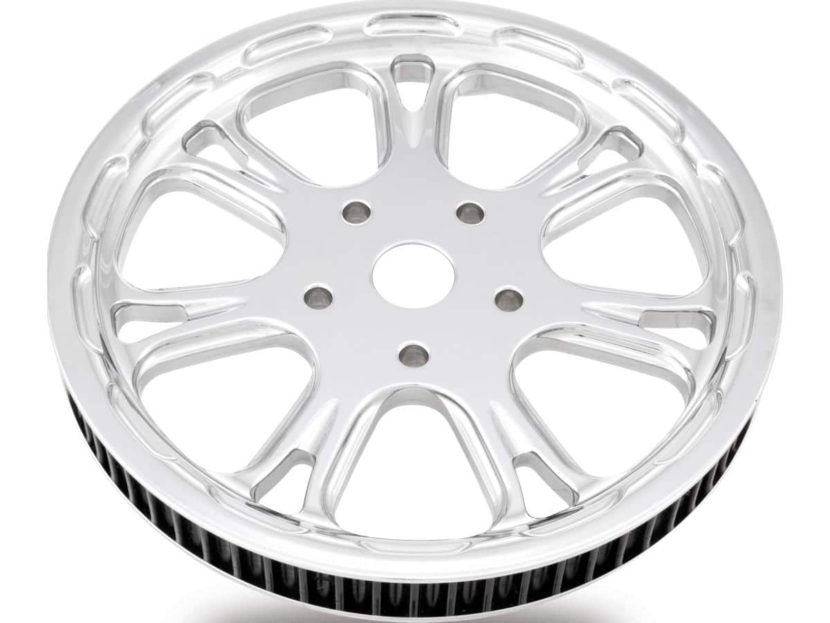 Virtue pulley chrome 20 mm 70 teeth 1 Performance machine