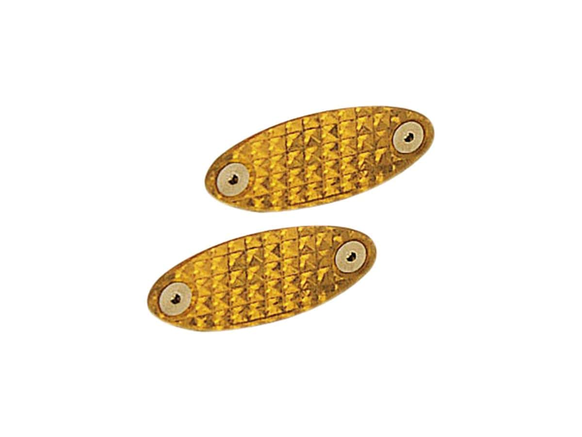 Elliptical amber lens kit (replacement), pair 1 Pro one