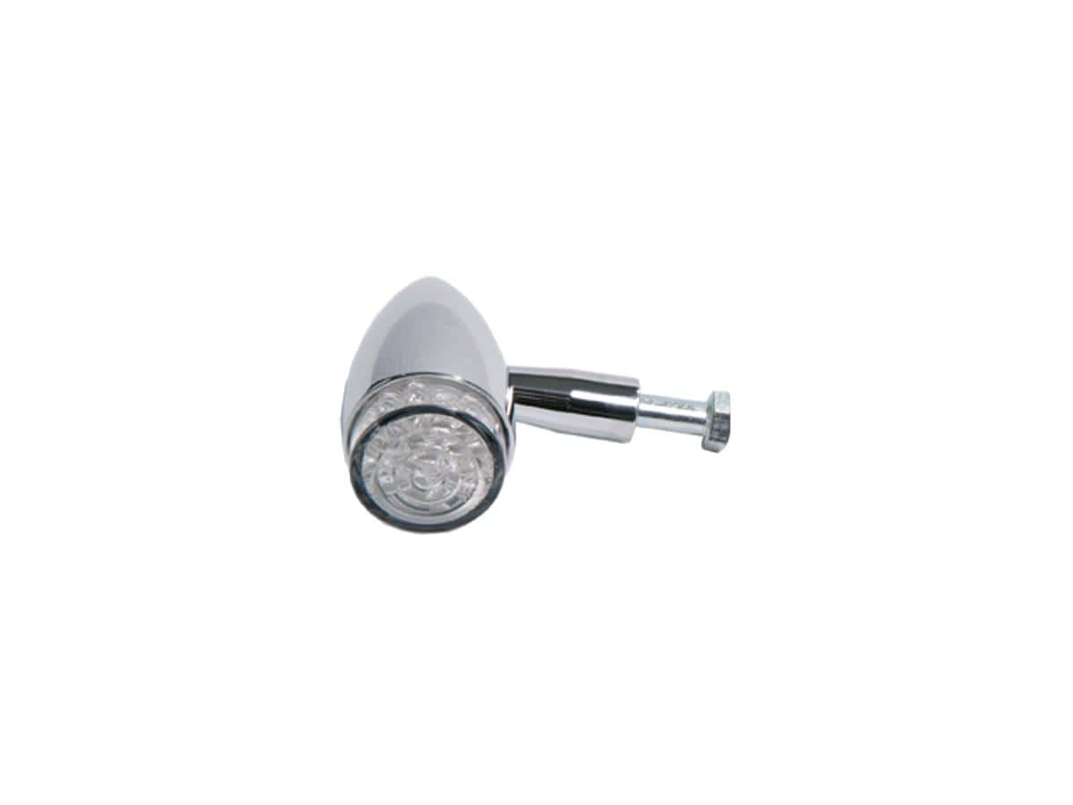 Bullet led foglight aluminium polished clear led 1 Rbs