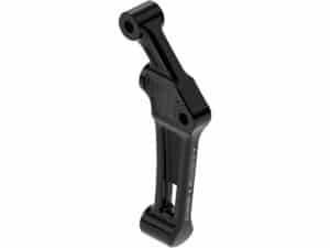 Club Style Radial Brake Caliper Adapter For 330 mm rotor Gloss Black Anodized Single Disc Front