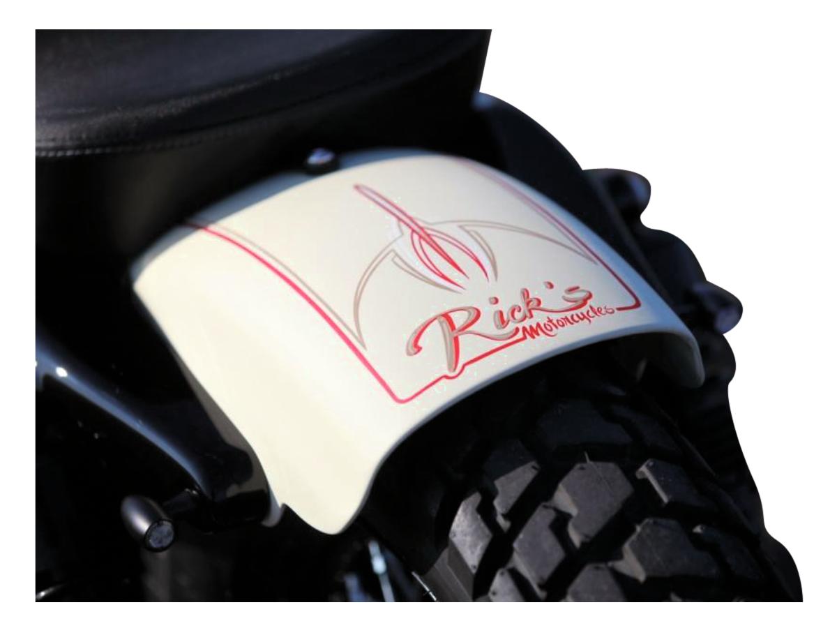 Grp short rear fender for sportster bobber models Grp short rear fender for sportster bobber models