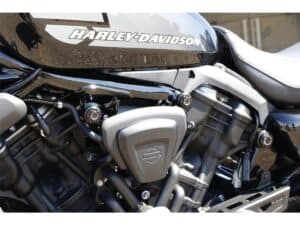 Premium Nut Covers for Nightster With Ricks Logo and fits for Hex Head Screws with Size 15 Black, 22-24 Nightster RH975, 23-24 Nightster Special RH975S - Image 3