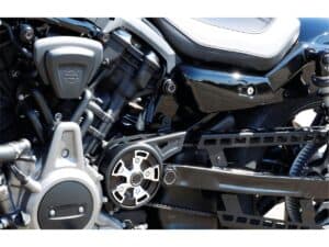 Premium Nut Covers for Nightster With Ricks Logo and fits for Hex Head Screws with Size 22 Black, 22-24 Nightster RH975, 23-24 Nightster Special RH975S - Image 3