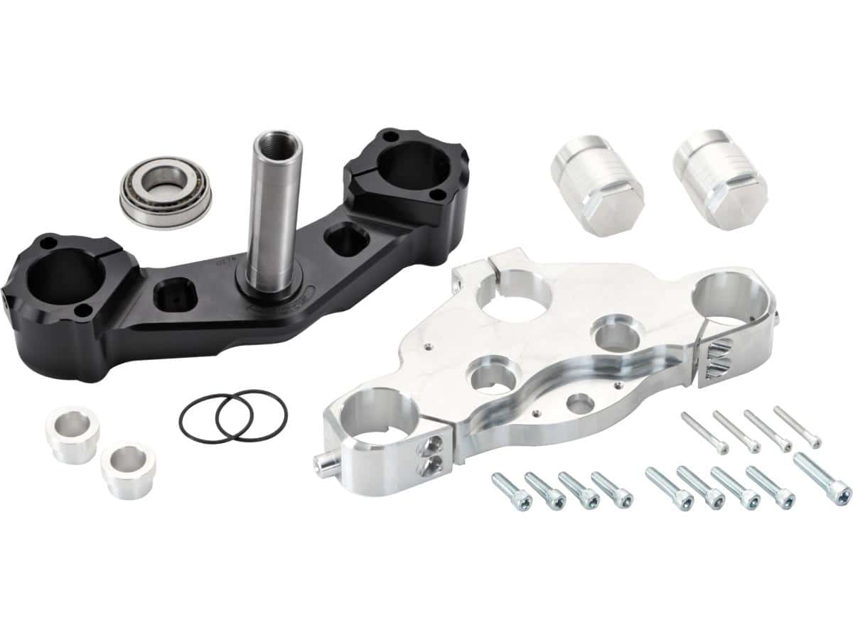 Raked 7° triple tree kit for touring Raked 7° triple tree kit for touring