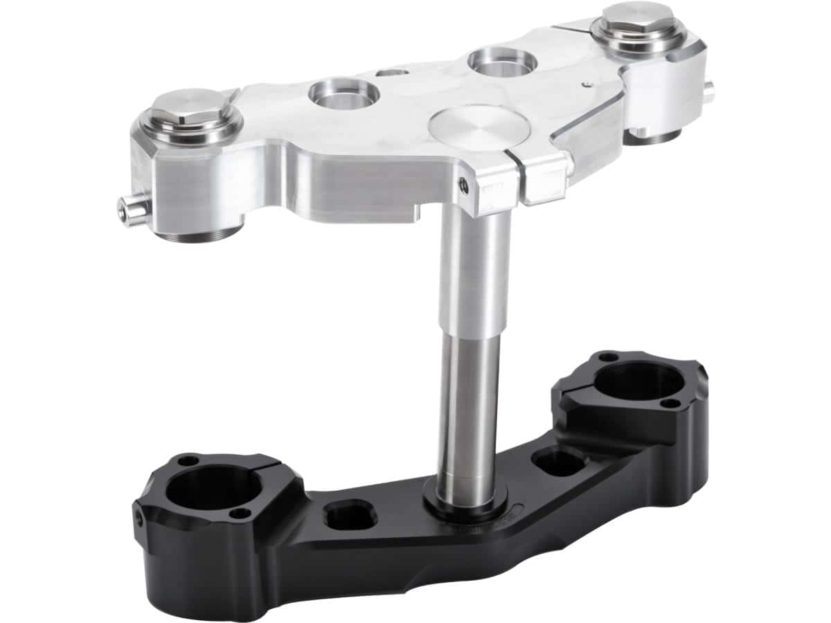 Raked 7° triple tree kit for touring, 14-24 touring, (except 23-24 flhxse, 23-24 fltrxse, 24 fltrxstse) 1 Ricks motorcycles