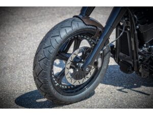 Steel Front Fender for Softail Models Short Version for Fat Boy Raw 18", 18-20 FLFB, 18-20 FLFBS 114, 18 FLFBS 114 ANX, 18 FLFBS 114 ANV, 21-24 FLFBS, 23 FLFBS ANV - Image 3