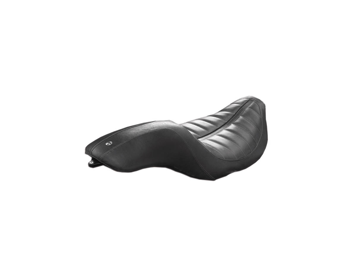 2-up enzo horizontal seat black vinyl, 08-25 touring, (except 23-25 flhxse, 23-25 fltrxse, 24-25 flhx, 24-25 fltrx, 24 fltrxstse, 25 flhxu, 25 fltrstse) 1 Roland sands design