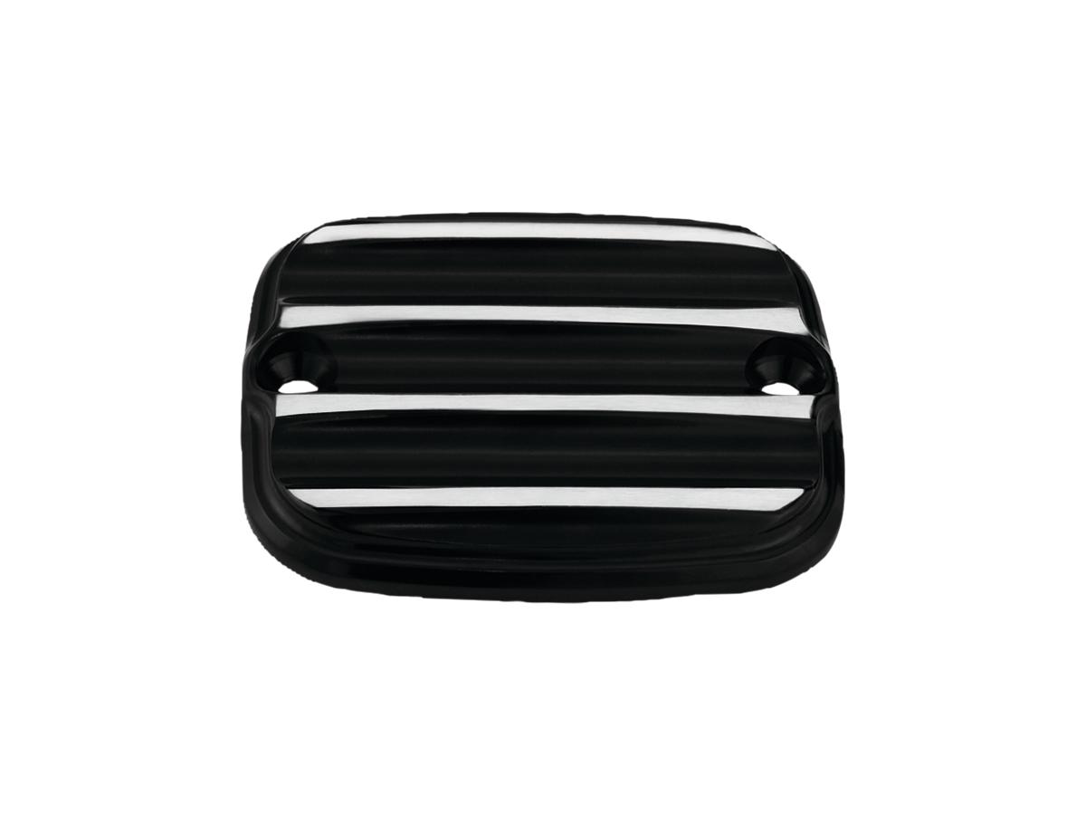 Nostalgia front brake master cylinder cover contrast cut, 06-17 dyna, 06-14 softail, 05-07 touring 1 Roland sands design