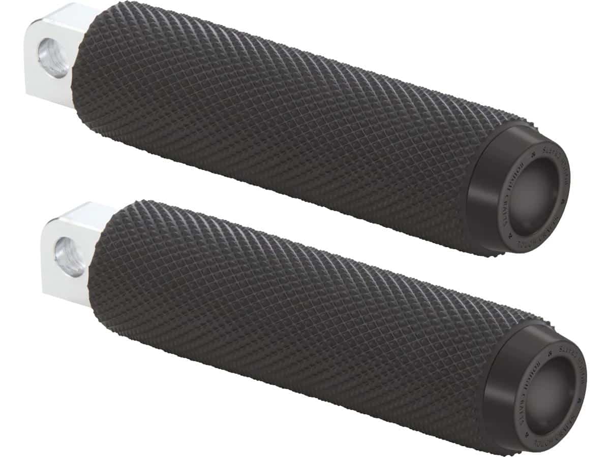 Foot pegs for softail 18-up passenger black 1 Rough crafts