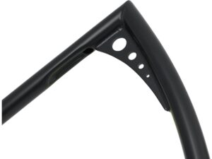 13 Bonanza II Wide Handlebar Dimpled 3-Hole Black Powder Coated 1" Throttle Cables - Image 3