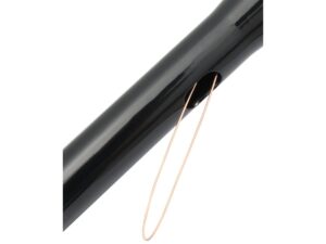 14 Standard Ape Hanger Handlebar Non-Dimpled 3-Hole Black Powder Coated 1 1/4" Throttle By Wire Throttle Cables - Image 3