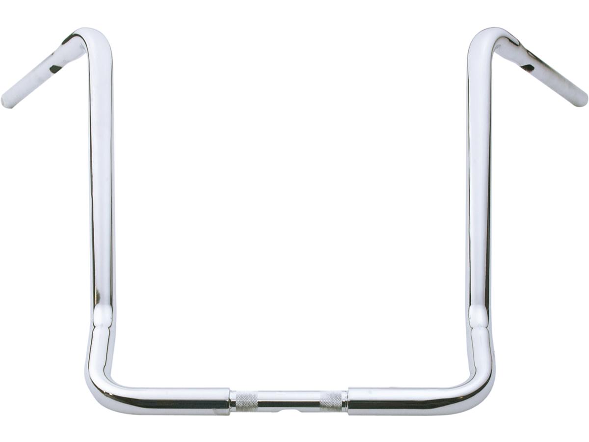 19 dresser ape hanger handlebar non-dimpled 3-hole chrome 1 1/4" throttle by wire throttle cables 1 Santee