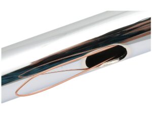 19 Standard Ape Hanger Handlebar Non-Dimpled 3-Hole Chrome 1 1/4" Throttle By Wire Throttle Cables - Image 3