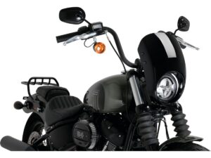Anarchy Semifairing without Bracket Height 385 mm x Width 250 mm, 15-20 Street, (except 18-20 XG750A), 18-20 FXLR, 18-20, 25 FXBB, 20-24 FXST, 21-24 FXBBS, 16-20 XL1200X, 18 XL1200X ANX, 19-20 XL1200XS, 06 FXDBI, 07-17 FXDB, 14 FXDBB, 16 FXDBC, 15-24 Scout, 16-20, 23-24 Scout Sixty - Image 3