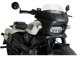 Fury Semifairing without Bracket and Screen Height 370 mm x Width 550 mm, 21-25 Sportster S RH1250S - Image 3