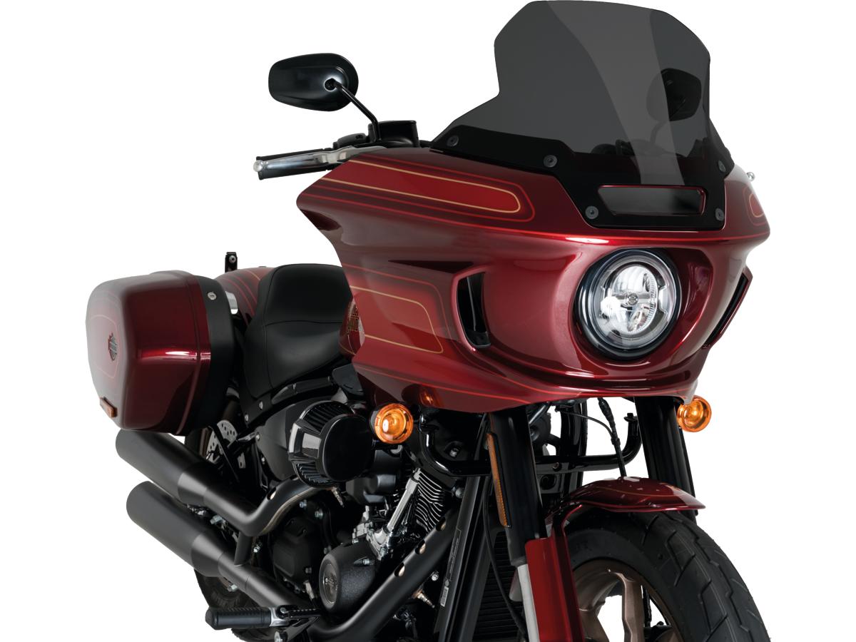 Replacement windscreen for low rider st touring; height 385 mm x width 500 mm, 22-25 fxlrst 1 Santee