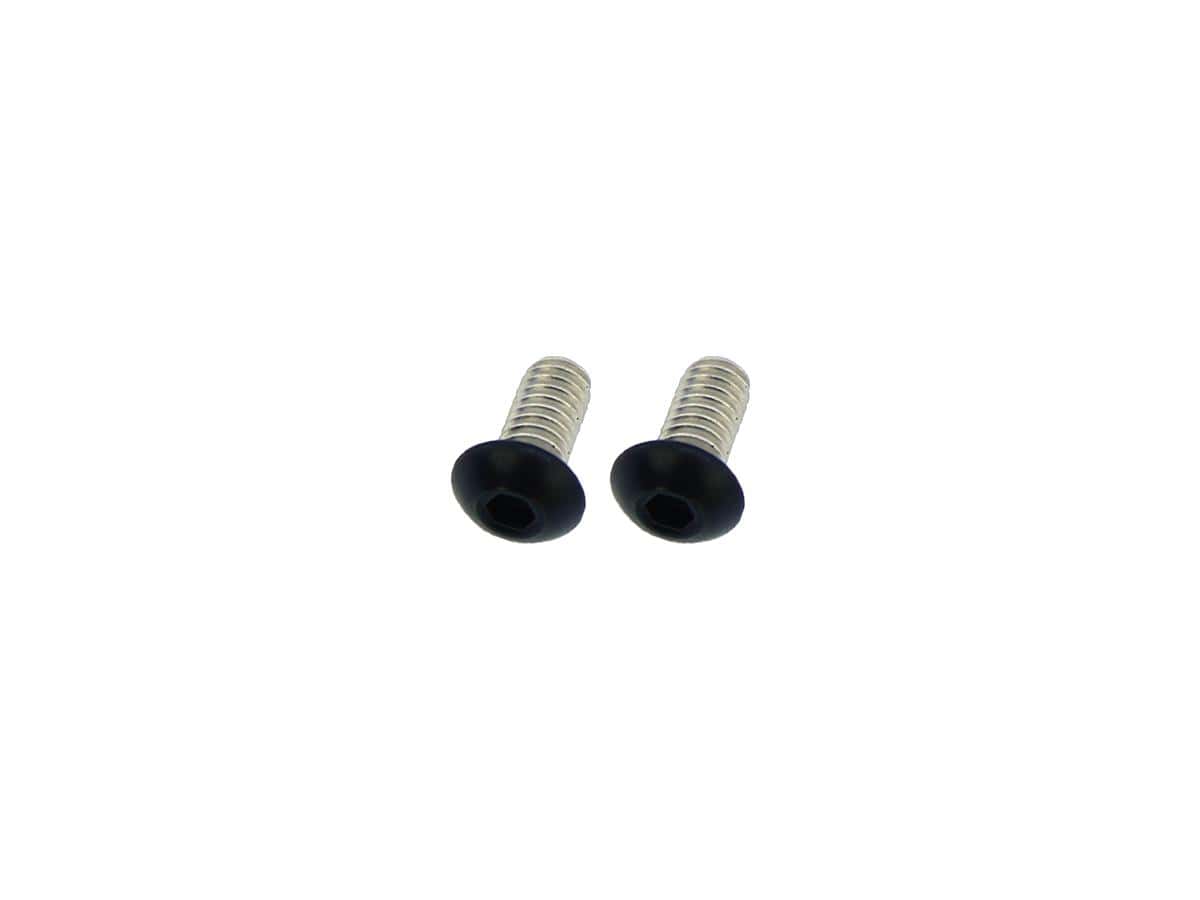 Point cover screw kit supplied are 2 screws satin black powder coated 1 Screws4bikes