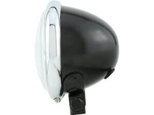 Bates Style 4 1/2" Headlight Black Powder Coated Bilux