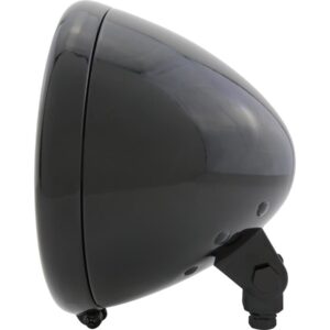 El Paso 6 1/2" Headlight Black Powder Coated H4