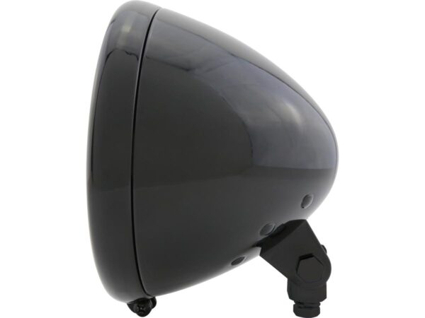 El Paso 6 1/2" Headlight Black Powder Coated H4