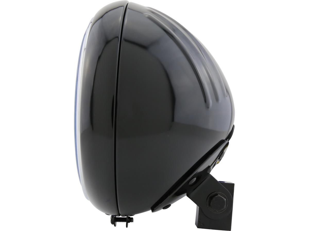 Yuma 1 7" headlight black powder coated h4 Yuma 1 7" headlight black powder coated h4