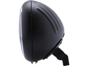 Yuma 1 7" Headlight Matte Black Powder Coated H4