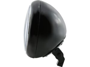 Yuma 2 7" Headlight Black Powder Coated H4