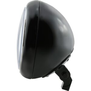 Yuma 2 7" Headlight Black Powder Coated H4