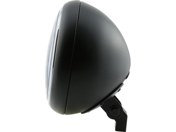 Yuma 2 7" Headlight Matte Black Powder Coated H4