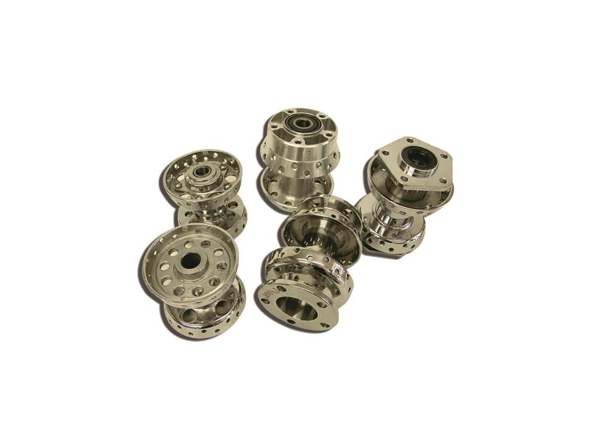 Tts spoke set, 18" long, black chrome, 1 Tts