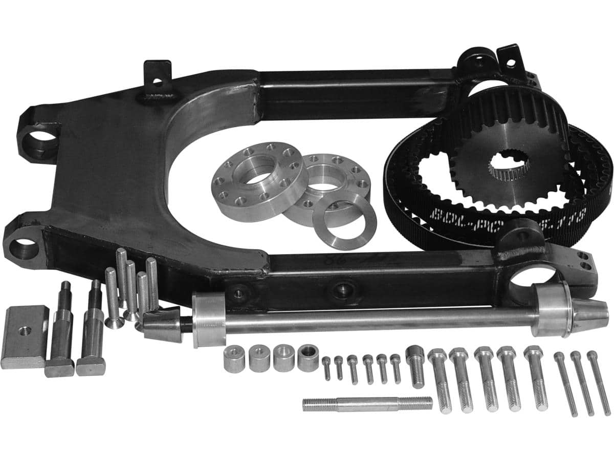 Wide swing arm conversion kit, 86-03 sportster 1 Tts