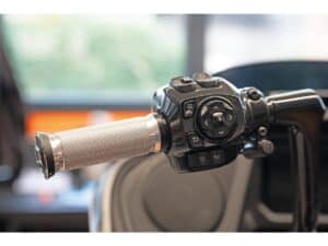 Base Grips Aluminium Satin 1" Throttle By Wire (Switch Housing Sensor) - Image 3