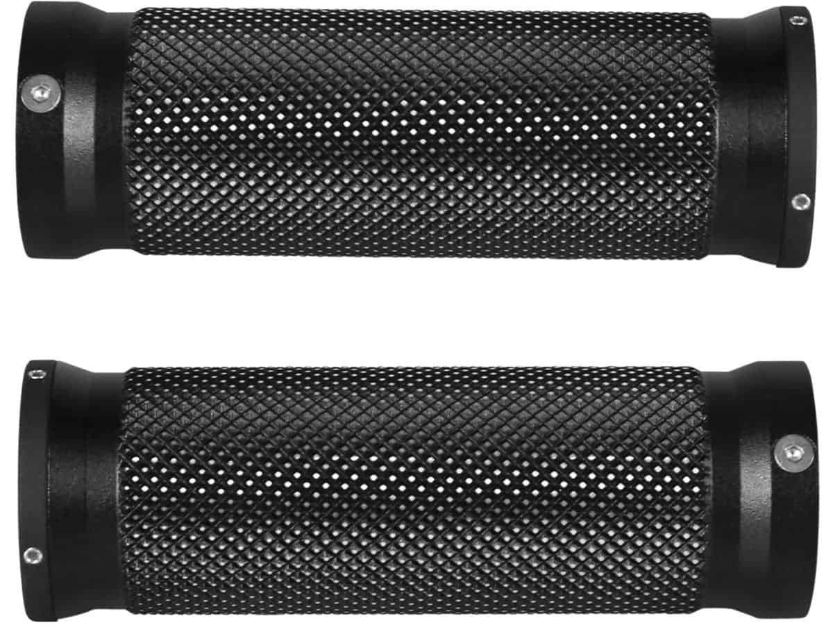 Base grips bi-color satin 1" throttle by wire 1 Thunderbike