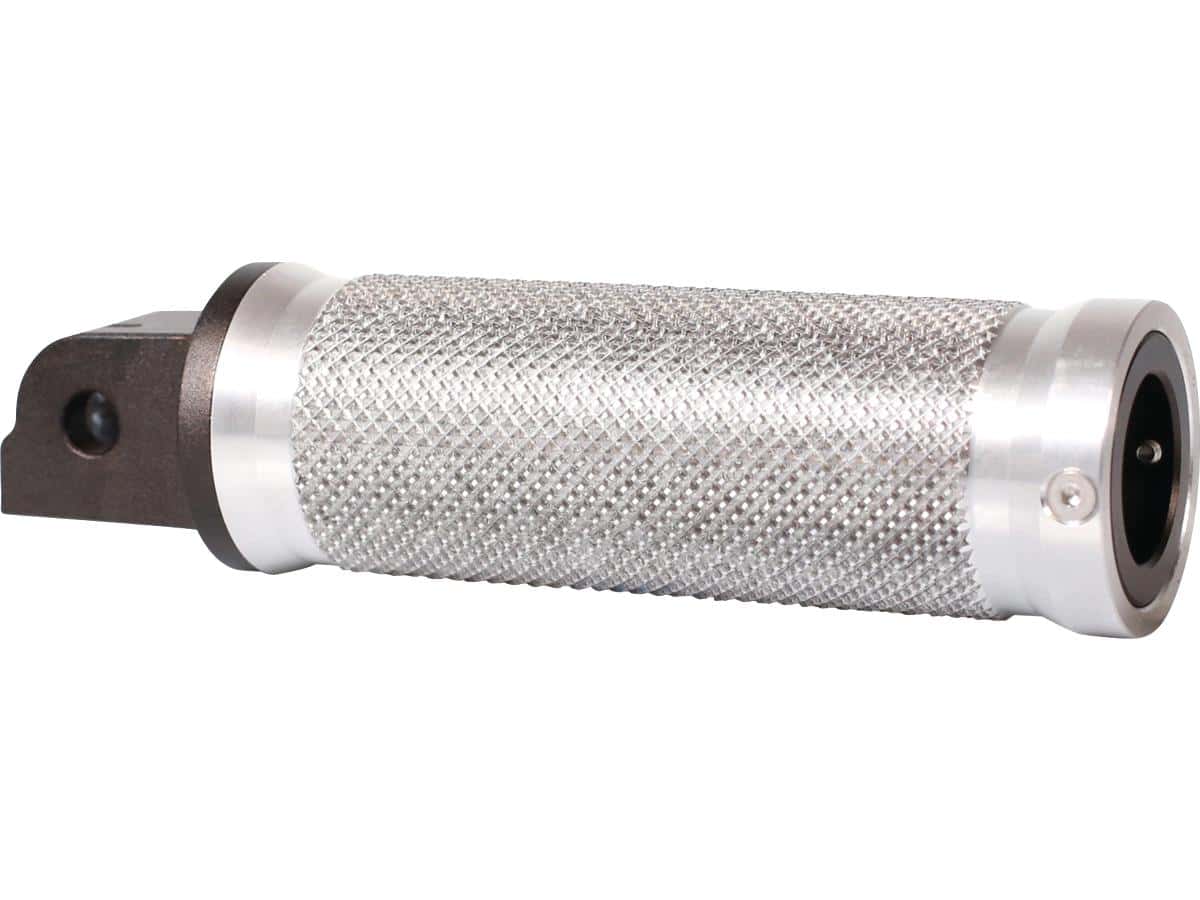 Base rider footpegs aluminium design aluminium, 18-25 softail, (except 18-21 flsl, 18-20 flde, 18-20, 25 flfb, 18-20 flfbs 114, 18 flfbs 114 anx, 18 flfbs 114 anv, 18-21, 25 flhc, 18 flhcs 114, 18 flhcs 114 anv, 19-20 flhc 114, 21-24 flfbs, 21-24 flhcs, 23 flhcsanv, 23 flfbs anv), 21-25 sportster s rh1250s 1 Thunderbike