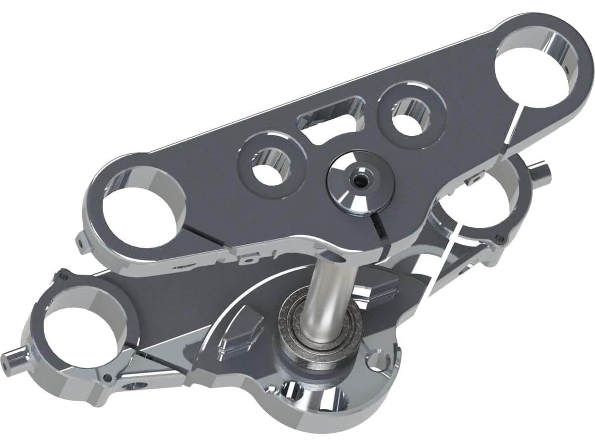 El dorado 6° triple tree aluminium polished, 18-20 flde, 18-21 flhc, 18 flhcs 114, 18 flhcs 114 anv, 19-20 flhc 114, 21-24 flhcs, 23 flhcsanv 1 Thunderbike