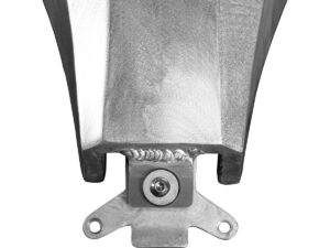 GP-Style Custom Alu Gas Tank Raw, 18-22 Softail - Image 3