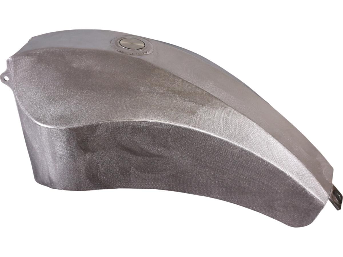 Gp-style custom alu gas tank raw, 23-24 softail 1 Thunderbike