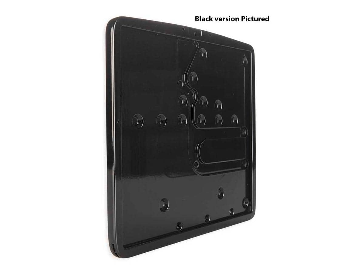 Inside license plate base plate dutch size 143x210mm black satin Inside license plate base plate dutch size 143x210mm black satin