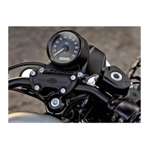 Iron Digital Speedometer Housing Black Powder Coated