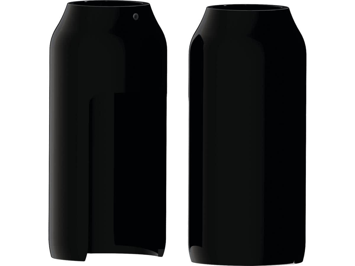 Lower fork cover gloss black, 18-19, 23-24 fxbr, 18-20 fxbrs 114, 18 fxbrs 114 anx, 21-22 fxbrs 1 Thunderbike