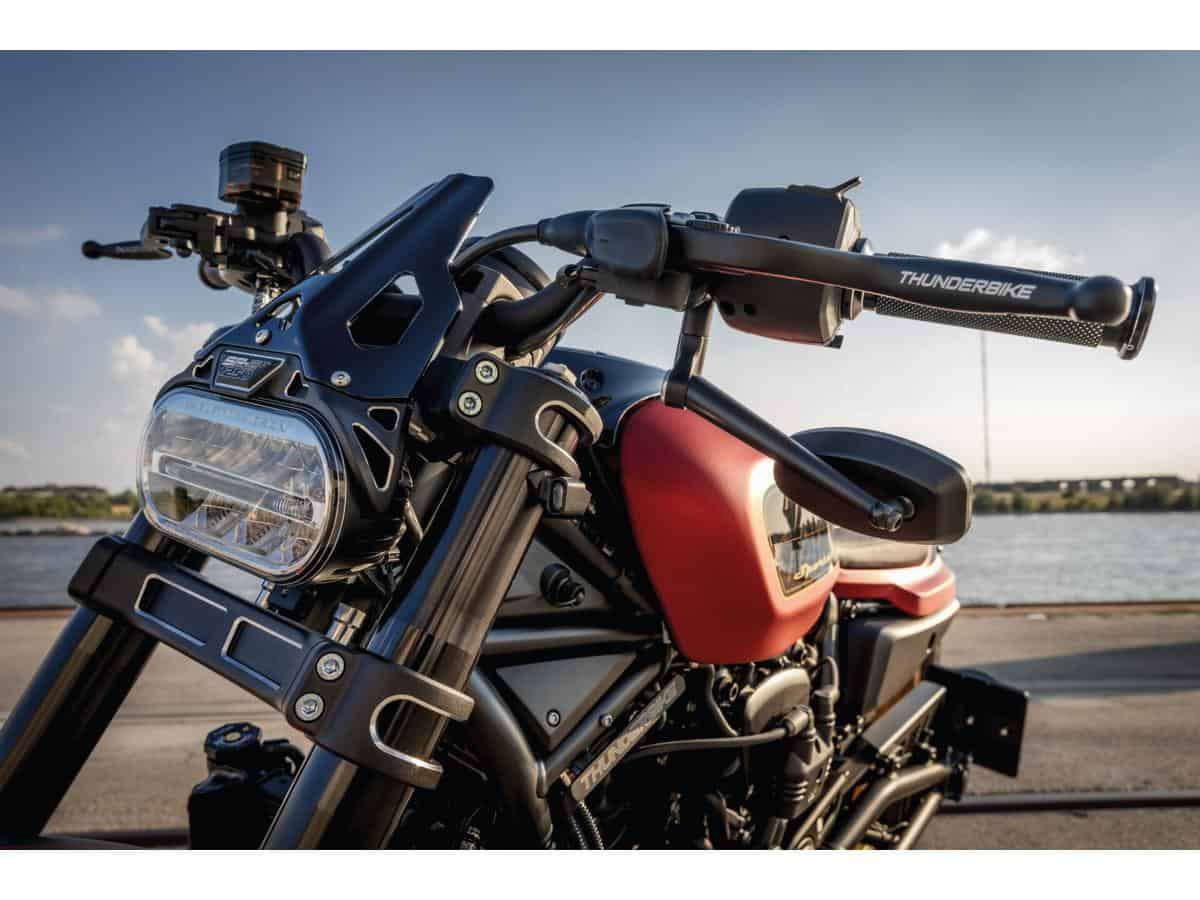 Thunderbike-mirror-bracket-set-for-sportster-rh-models-black-2 Thunderbike mirror bracket set for sportster rh models black 2 1